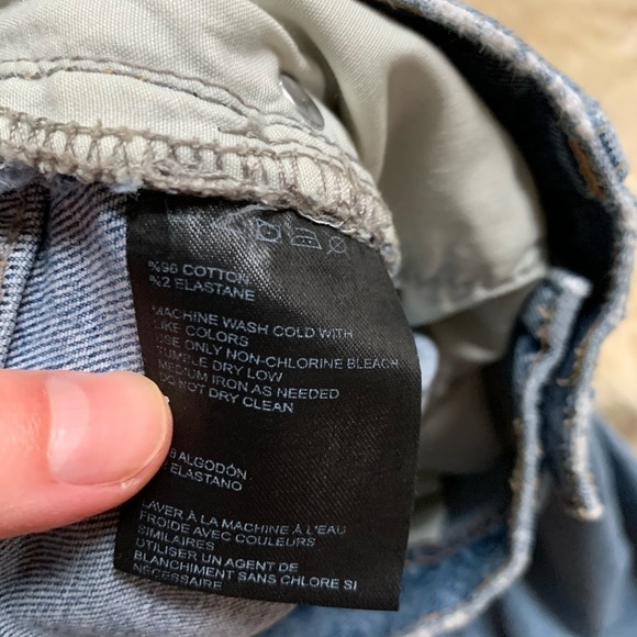 H&M Denim Distressed Skinny Stretch Jeans 28/29 - Picture 4 of 6